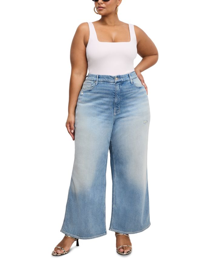 Good Skate Wide Cropped Jeans Indigo958