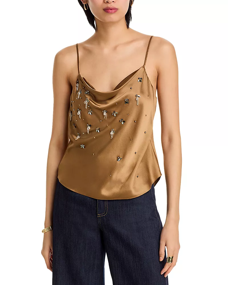 Cinq a Sept Marta Embellished Camisole