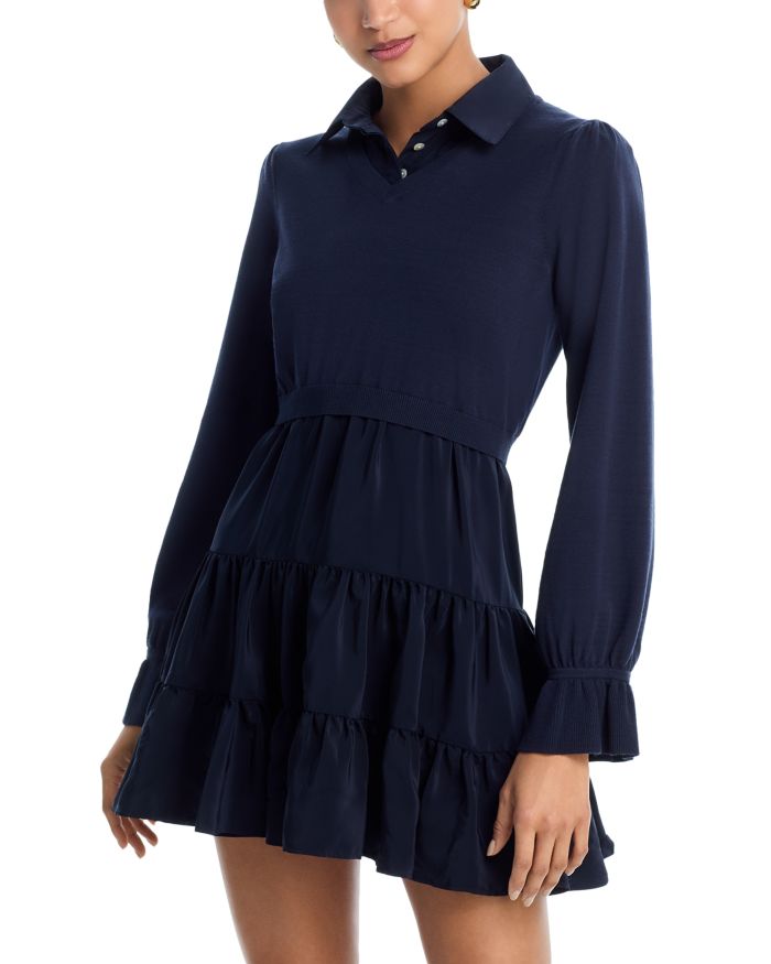 Knit Combo Luciana Dress