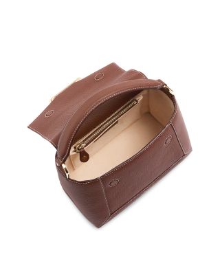 Mosaic Leather Top Handle Bag