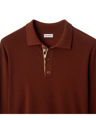 Marcus Long Sleeve Polo Sweater