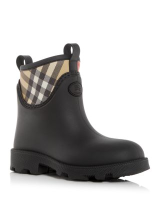Burberry - Burberry Women's Marsh Stamp Check Rain Booties