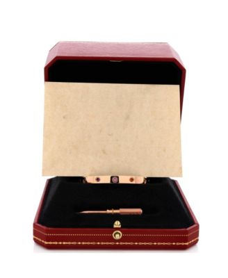 Love 10 Stone Bracelet 18K Rose Gold with Garnet, Amethyst and Sapphire