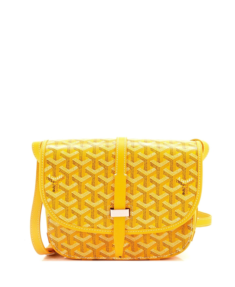 Pre-owned Pre-owned Goyard Goyard Pm Belvedere Ii Messenger Bag Coated Canvas