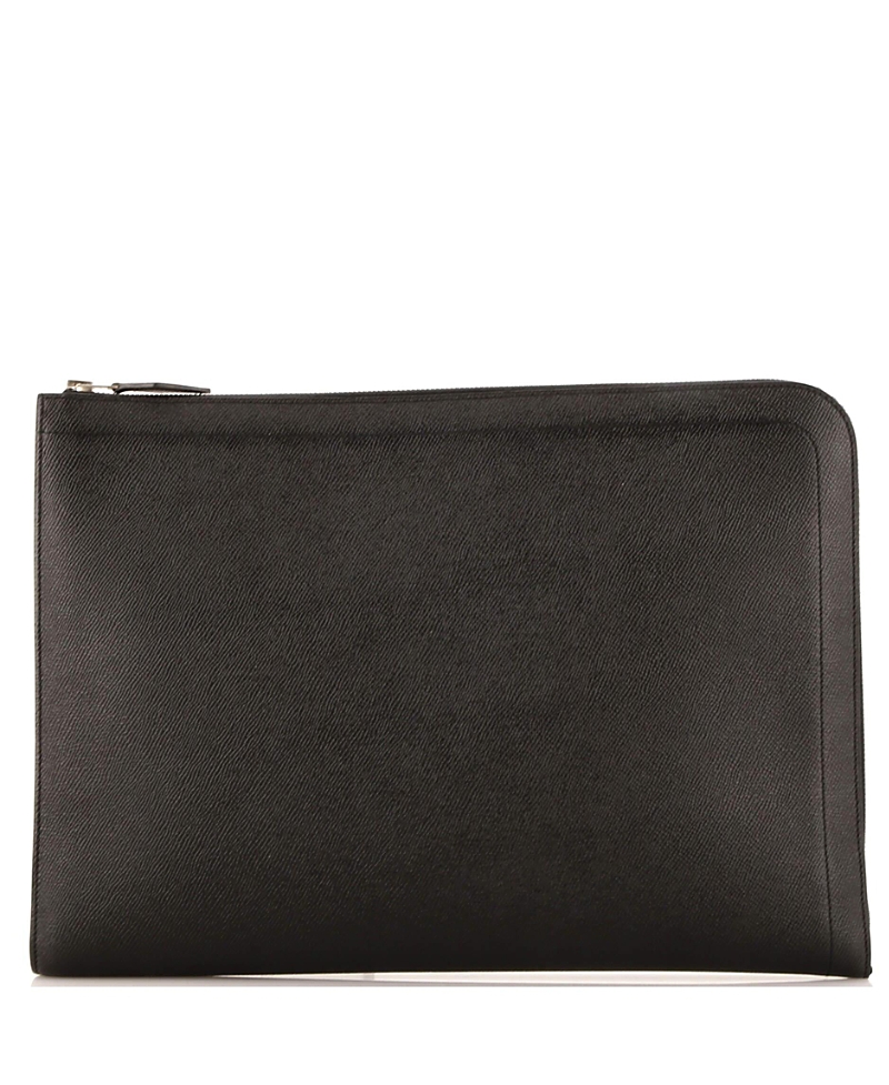 Pre-owned Pre-owned Hermes Hermes Large Zip Around Document Holder Epsom