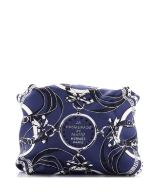 Balusoie Bag Printed Silk and Leather