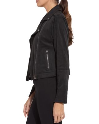 Amelia Moto Faux Suede Jacket