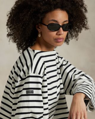 Striped Boatneck Mariner Tee