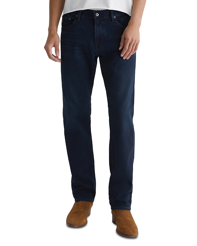 Ag Graduate Tailored Straight Fit Jeans in Bundled Blue