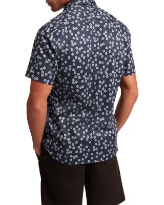 Slim Fit Floral Shirt