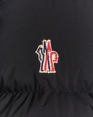 Arabbas Shearling Trim Puffer Jacket