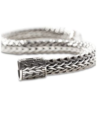  lassic Chain Sterling Silver Icon Bracelet, 6.5mm