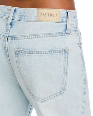Lexi High Rise Straight Jeans in Solstice Distressed