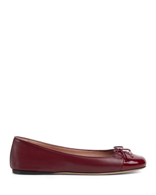 Women's New Marmont GG Leather Ballet Flats