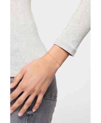 Solid Gold Satellite Bracelet