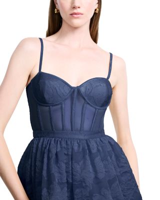 High Low Organza Tulle Gown