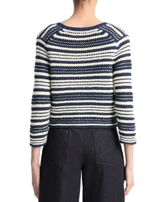 Textured Stripe Cardigan