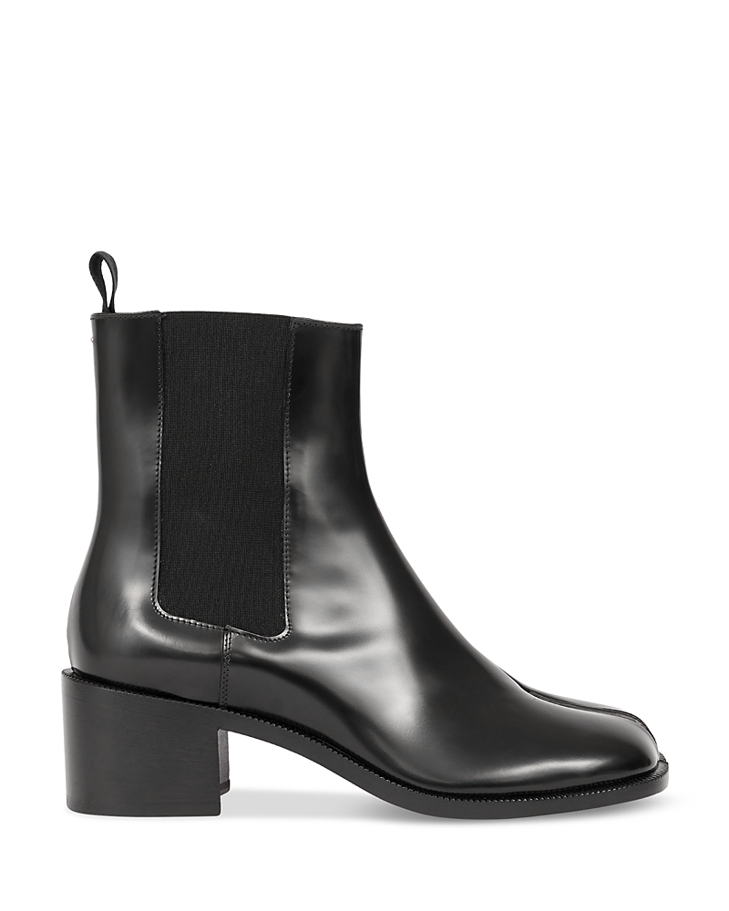 Maison Margiela Tabi City Chelsea Boots In Black