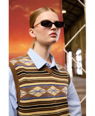 Lil Starlight Rectangle Sunglasses, 54mm