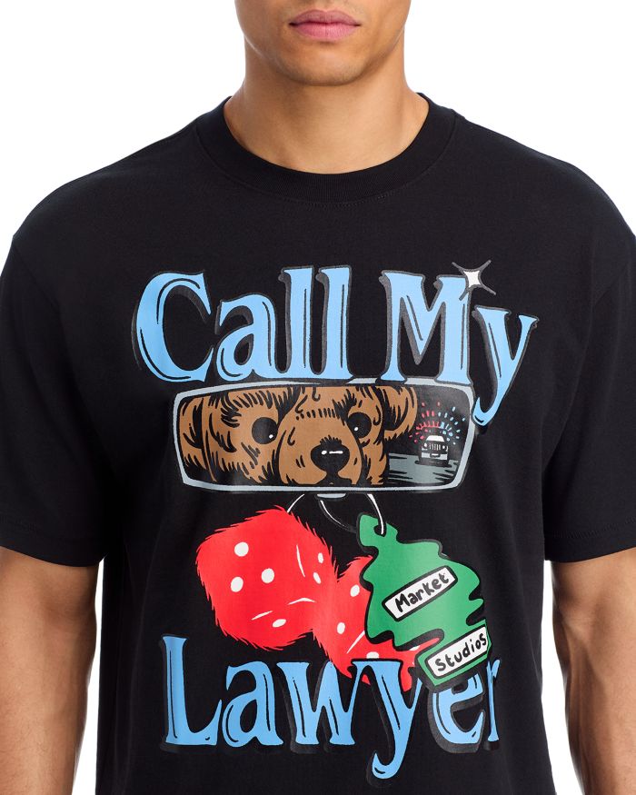 Call My Lawyer Chase Graphic Logo Tee