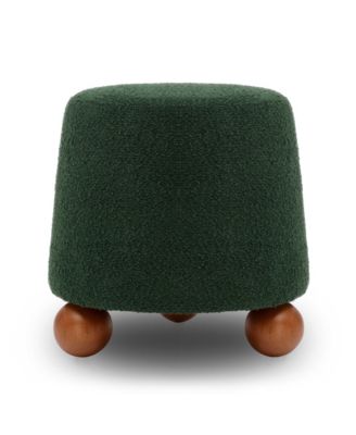 Jaine Boucle Ottoman