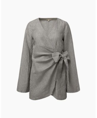 Air Linen Wrap Dress