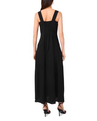 Paneled Challis Tank Dress
