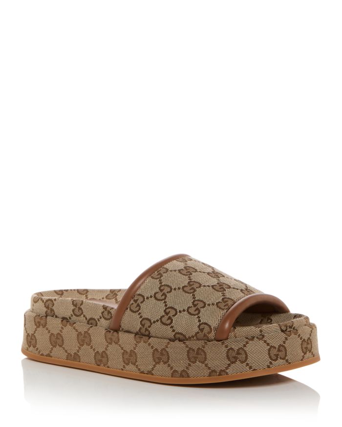 Women's GG Platform Slide Sandals
