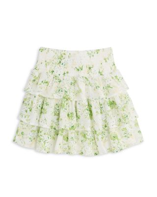 Girls' Cotton Voile Eyelet Print Top & Skirt, Big Kid - Exclusive