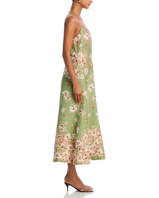 Mae Linen Midi Dress