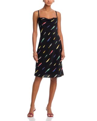 STAUD - Evangeline Silk Dress