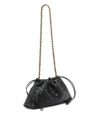 Dustbag Intrecciato Leather Shoulder Bag