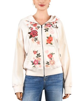 Billy T - Cotton-Blend Camp Happy Embellished Hoodie