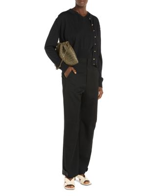 Dustbag Intrecciato Leather Shoulder Bag