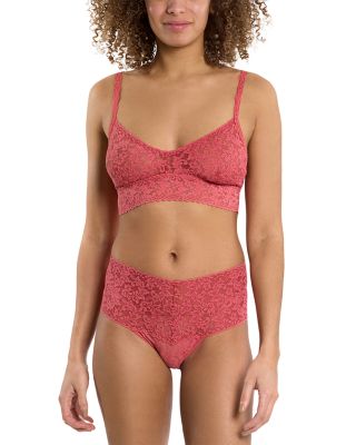 V-Neck Retro Lace Bralette