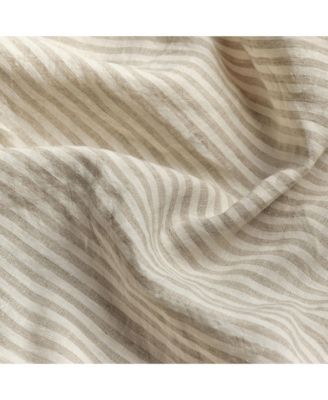 Stripe Linen Pillowcase Pair, King