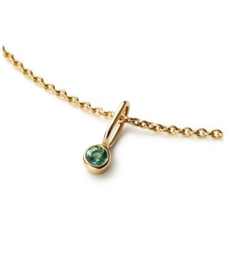 Solid Gold - Birthstone Necklace