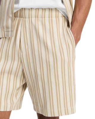 Jacquard Striped 7.5" Shorts