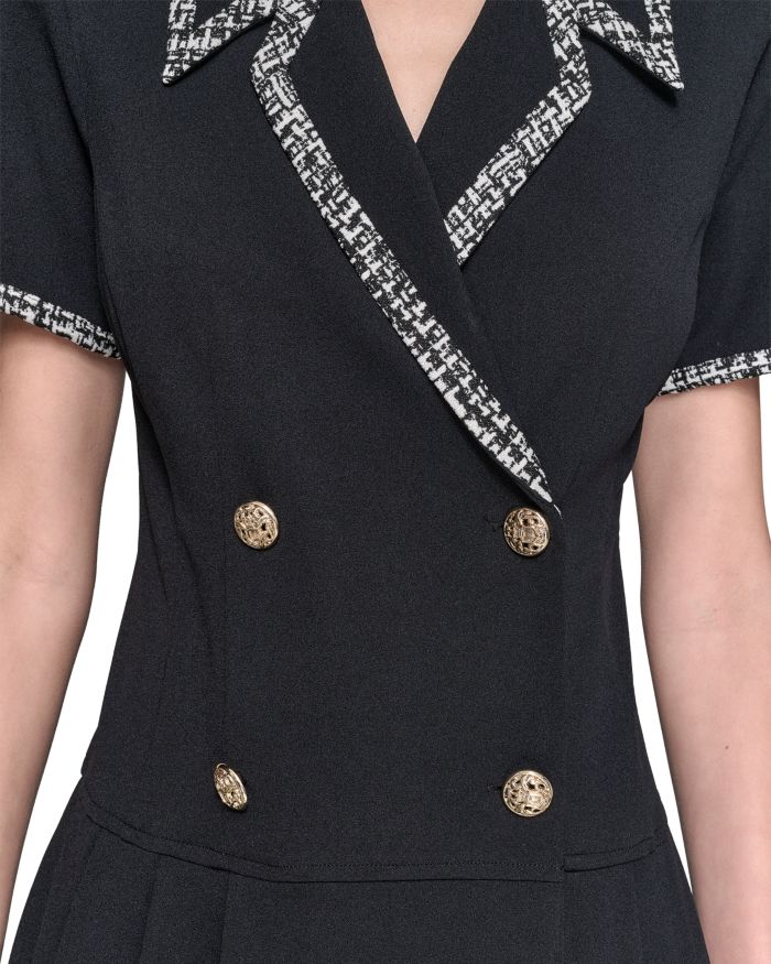 Scuba Crepe Dress