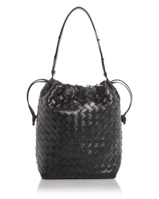【関税&送料込】Bottega Veneta Aven Intr.15 Aven Bottega Veneta Avenue Intrecciato Leather Shoulder Bag