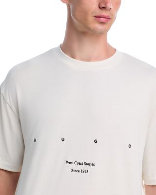 Hugo Duwrite Tシャツ HUGO Duwrite T Shirt White | Mainline Menswear United States
