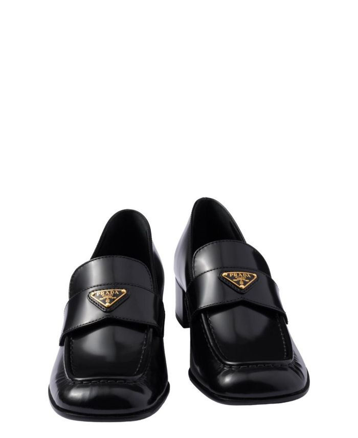 Women's Brushed Leather Loafers