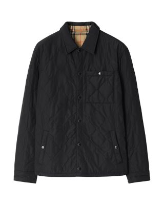 Burberry - Brighton Relaxed Fit Reversible Quilted Shirt Jacket