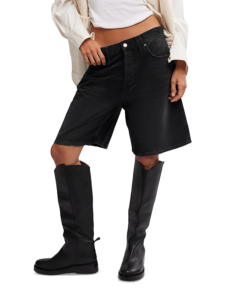 Free People Montana Denim Bermuda Shorts