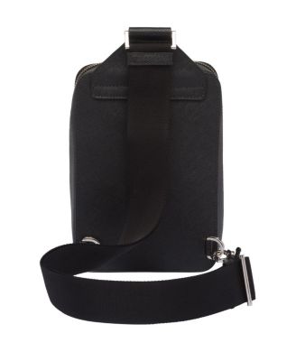 Brique Saffiano Leather Bag