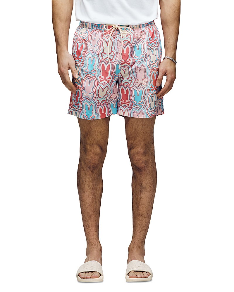 Psycho Bunny Chuck 5.75 Lightweight Swim Trunks