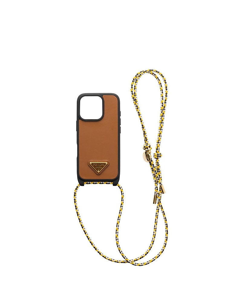 Prada Leather Iphone 16 Pro Max Case