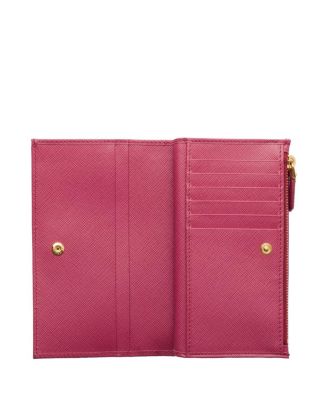 Large Saffiano Leather Wallet