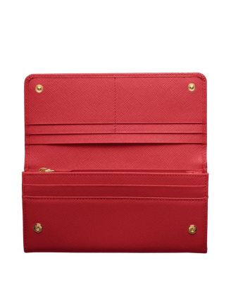 Large Saffiano Leather Wallet