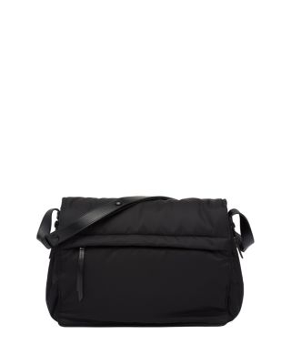  Traveller Large Padded Re-Nylon Shoulder Bag